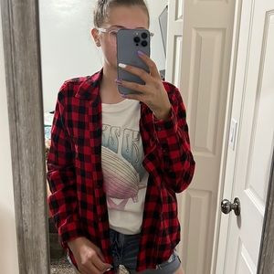 Red and black flannel